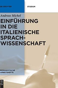 portada Einführung in die Italienische Sprachwissenschaft (in German)