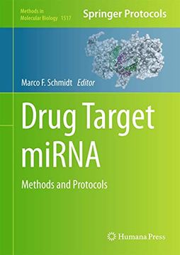 portada Drug Target Mirna: Methods and Protocols (en Inglés)
