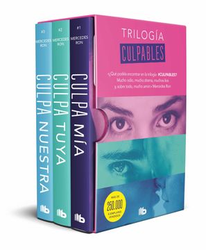 portada Trilogía Culpables (Estuche Con: Culpa mía  Culpa Tuya  Culpa Nuestra) (Ficción) - Mercedes Ron - Libro Físico
