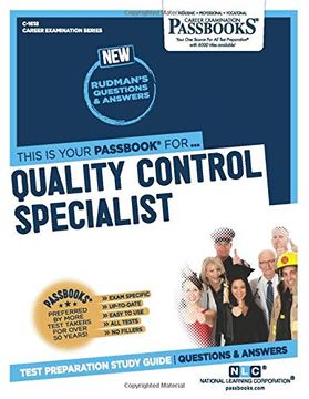 portada Quality Control Specialist (en Inglés)