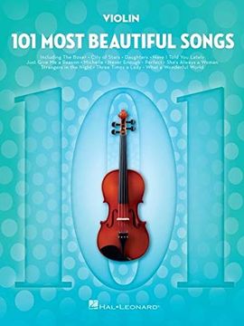 portada 101 Most Beautiful Songs: For Violin (en Inglés)
