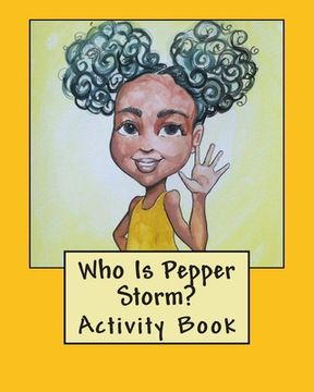 portada Who Is Pepper Storm? Activity Book (in English)