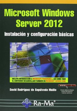 Msoft. Windows Server 2012. Inst. Y Configuracion Basicas (in Spanish)