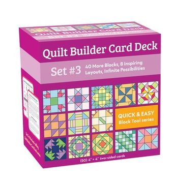 portada Quilt Builder Card Deck: 40 More Blocks, 8 Inspiring Layouts, Infinite Possibilities