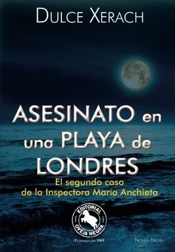 portada Asesinato en una Playa de Londres: El Segundo Caso de la Inspectora María Anchieta (in Spanish)