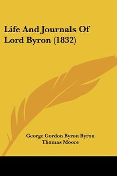 portada life and journals of lord byron (1832)