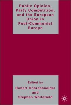 portada public opinion, party competition, and the european union in post-communist europe (en Inglés)