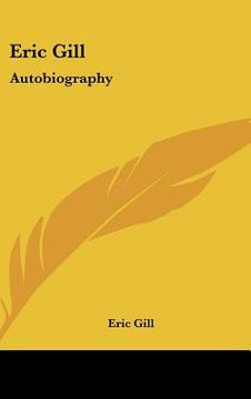 portada eric gill: autobiography (en Inglés)