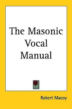 portada the masonic vocal manual