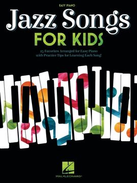 portada Jazz Songs for Kids: Easy Piano Songbook with Lyrics (en Inglés)