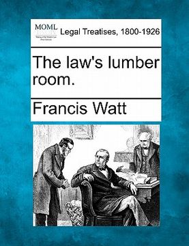 portada the law's lumber room. (in English)