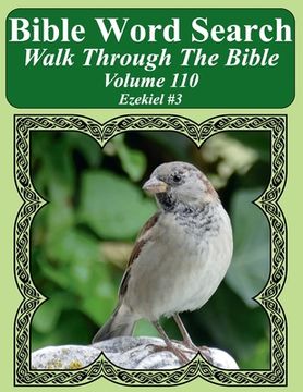 portada Bible Word Search Walk Through The Bible Volume 110: Ezekiel #3 Extra Large Print (en Inglés)