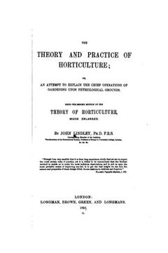 portada The Theory and Practice of Horticulture