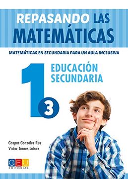 portada Repasando las Matemáticas 1. 3 - Matemáticas en Secundaria Para un Aula Inclusiva
