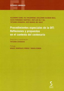 portada Procedimientos Especiales de la Oit: Reflexiones y Propuestas en el Contexto del Centenario (in Spanish)