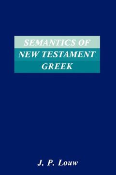 portada Semantics of new Testament Greek (en Inglés)