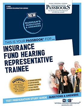 portada Insurance Fund Hearing Representative Trainee (Career Examination) (in English)