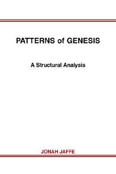 portada patterns of genesis: a structural analysis (en Inglés)