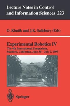 portada experimental robotics iv: the 4th international symposium, stanford, california, june 30 - july 2, 1995 (en Inglés)