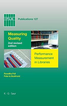 portada Measuring Quality (Ifla Publications) (en Inglés)