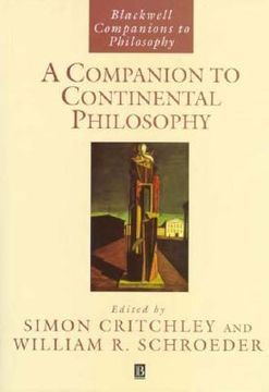 portada a companion to continental philosophy (en Inglés)
