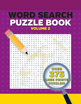 portada Word Search Puzzles Large Print Volume 2 2nd Edition 