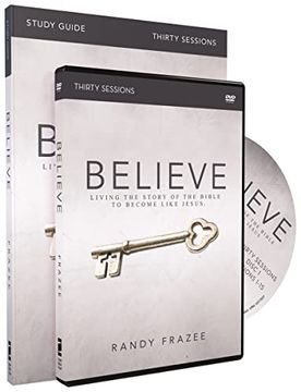 portada Believe Study Guide With Dvd: Living the Story of the Bible to Become Like Jesus (en Inglés)