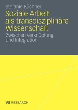 portada soziale arbeit als transdisziplinare wissenschaft (in German)