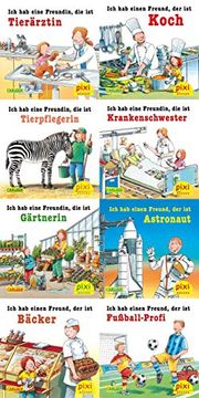 portada Pixi-Serie nr. 242: Meine Lieblingsberufe (Mit Leyo! ). 64 Exemplare -Language: German (in German)