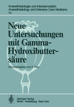 portada neue untersuchungen mit gamma-hydroxibuttersaure (in German)