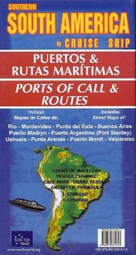 portada South America: Ports of Call & Routes - Mapa eng