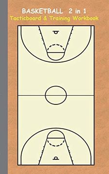 portada Basketball 2 in 1 Tacticboard and Training Workbook: Tactics (en Inglés)