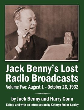 portada Jack Benny's Lost Radio Broadcasts Volume Two: August 1 - October 26, 1932 (in English)