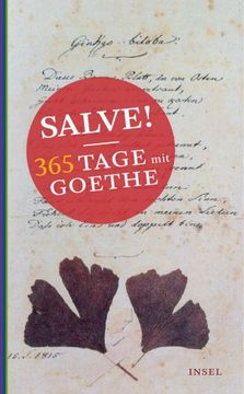portada Salve! 365 Tage mit Goethe (en Alemán)
