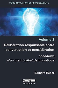 portada Délibération Responsable Entre Conversation et Considération (en Francés)