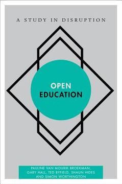 portada Open Education: A Study in Disruption