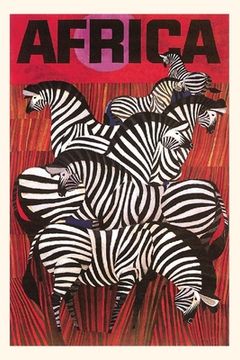 portada Vintage Journal Africa, Zebras Poster (en Inglés)
