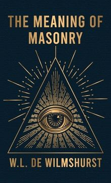 portada Meaning Of Masonry Hardcover (in English)