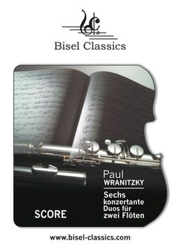 portada Sechs Konzertante Duos für Zwei Flöten: Partitur 