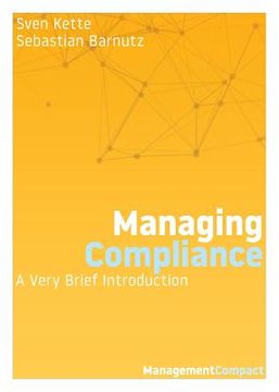 portada Managing Compliance: A Very Brief Introduction (en Inglés)