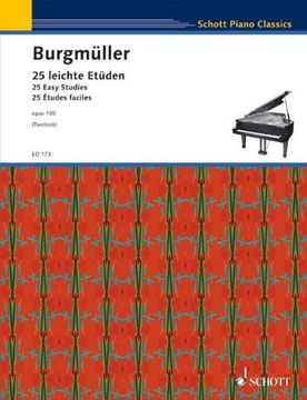 portada 25 Etudes, op. 100: For Piano (en Alemán)
