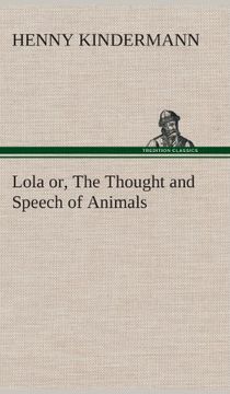 portada Lola or, The Thought and Speech of Animals