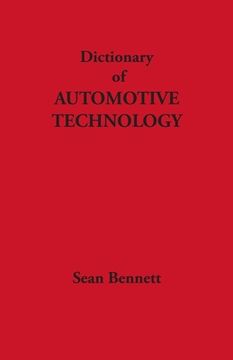 portada Dictionary of Automotive Technology (in English)