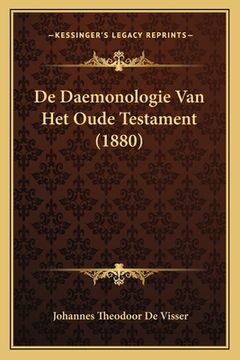 portada De Daemonologie Van Het Oude Testament (1880) (in Latin)