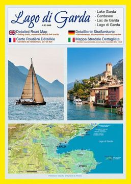 portada Gardasee - Lago di Garda (Maßstab 1: 33. 000)