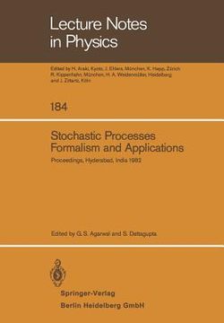 portada stochastic processes, formalism and applications: proceedings of the winter school held at the university of hyderabad, india, december 15-24, 1982 (en Inglés)