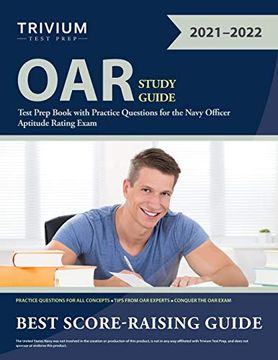 portada Oar Study Guide: Test Prep Book With Practice Questions for the Navy Officer Aptitude Rating Exam 
