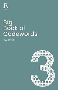 portada Big Book of Codewords Book 3: A Bumper Codeword Book for Adults Containing 300 Puzzles (in English)