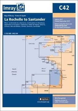 portada Imray Chart C42: La Rochelle to Santander (C Series)
