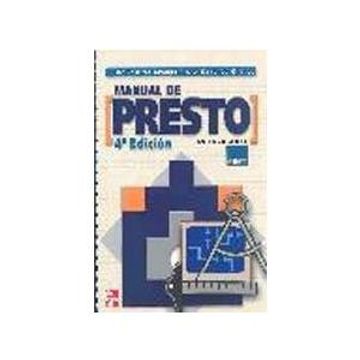 portada Manual de Presto (4ª Ed. )